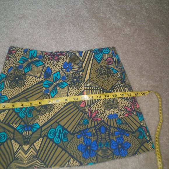 Zara/Boho Floral Geometric Mini Skirt – Size Medium/Trafaluc Mini Skirt - Picture 9 of 11